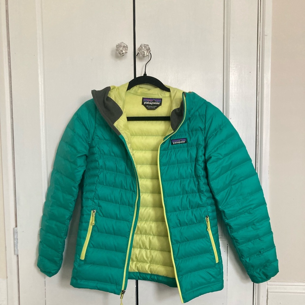 Patagonia Down Sweater Jacket with Hood